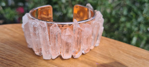 CRYSTAL CUFF BRACELETS-made by me