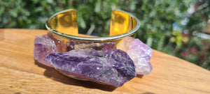 CRYSTAL CUFF BRACELETS-made by me