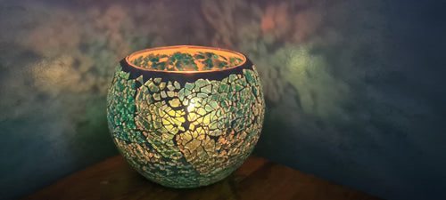 BLUE MUSK & NAG CHAMPA SOY COCONUT CANDLES( Large)BLUE AZURE
