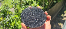 Load image into Gallery viewer, BLACK AMETHYST  ROUND COASTER SET of 4-made by me