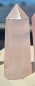 MINI ROSE QUARTZ POINTS