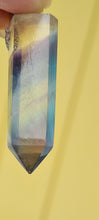 Load image into Gallery viewer, RAINBOW FLOURITE POINT NECKLACE