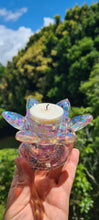 Load image into Gallery viewer, LOTUS CANDLE OR SPHERE HOLDERS-made by me