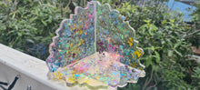 Load image into Gallery viewer, SHIMMERING PEACOCK T LIGHT HOLDER MADE BY ME