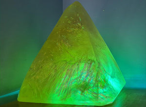 Sale💥TINSEL PYRAMID LAMP-Made by me