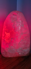 Load image into Gallery viewer, POLISHED AMETHYST LAMP -2 options( colour changing or white)