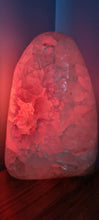 Load image into Gallery viewer, POLISHED AMETHYST LAMP -2 options( colour changing or white)