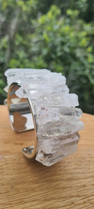 CRYSTAL CUFF BRACELETS-made by me