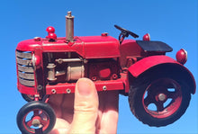 Load image into Gallery viewer, RED TIN TRACTOR