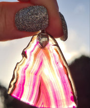 Load image into Gallery viewer, Sale💥STUNNING PURPLE AGATE PENDANTS-put together by me