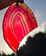 Load image into Gallery viewer, STUNNING PINK AGATE PENDANTS-put together by me
