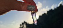 Load image into Gallery viewer, RAINBOW FLOURITE POINT NECKLACE