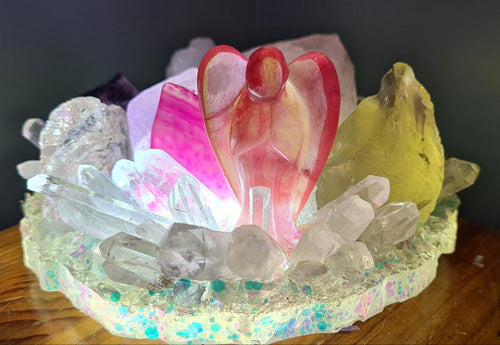 HANDMADE CRYSTAL WONDER LAMP