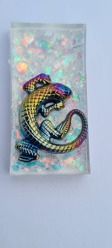 CAMELION GHEKO PENDANT(rectangle)made by me