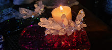 Load image into Gallery viewer, CRYSTAL HEART TEA LIGHT CANDLE HOLDERS-Made by me