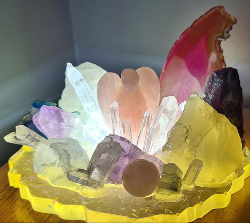 HANDMADE CRYSTAL WONDER LAMP