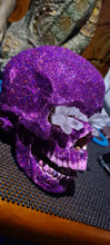 Load image into Gallery viewer, SHIMMERING CRYSYAL SKULL-made by me