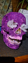 Load image into Gallery viewer, SHIMMERING CRYSYAL SKULL-made by me