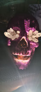 SHIMMERING CRYSYAL SKULL-made by me