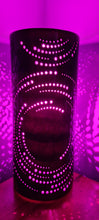Load image into Gallery viewer, Sale💥MAGENTA &amp; BLACK CERAMIC SWIRL LAMP