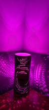 Load image into Gallery viewer, Sale💥MAGENTA &amp; BLACK CERAMIC SWIRL LAMP