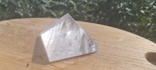 Load image into Gallery viewer, CLEAR QUARTZ PYRAMID