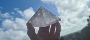 CLEAR QUARTZ PYRAMID