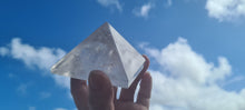 Load image into Gallery viewer, CLEAR QUARTZ PYRAMID