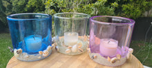 Load image into Gallery viewer, BEACHY CANDLE HOLDERS-made by me
