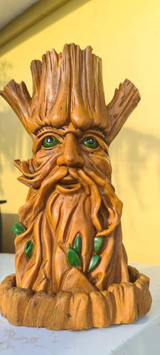 TREE MAN INCENSE CONE BURNER