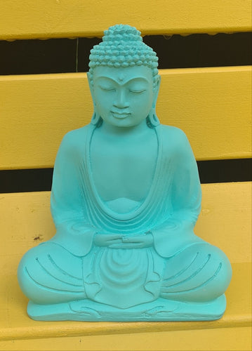MINT GREEN BUDDHA FIGURINE