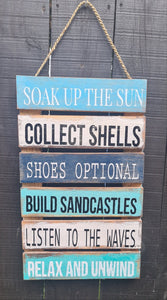 SOAK UP THE SUN WALL ART