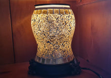 Load image into Gallery viewer, CLASSY GOLD MOSAIC WAX/ AROMATHERAPY WARMER