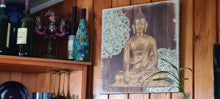 Load image into Gallery viewer, SHIMMERING MANDALA BUDDHA MANDALA CANVAS PRINT