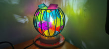 Load image into Gallery viewer, MIXED RAINBOW CLEAR QUARTZ CRYSTAL  CAGE LAMP(deep soul cleanser)