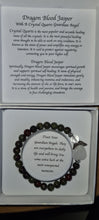 Load image into Gallery viewer, GAURDIAN ANGEL CRYSTAL BRACELETS 6 TYPES  GIFT BOXED WITH BRIEF MEANING