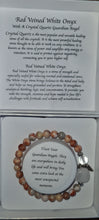 Load image into Gallery viewer, GAURDIAN ANGEL CRYSTAL BRACELETS 6 TYPES  GIFT BOXED WITH BRIEF MEANING