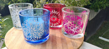 Load image into Gallery viewer, MANDALA GLITTER CANDLE HOLDERS