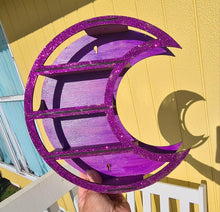 Load image into Gallery viewer, MOON CRYSTAL WALL SHELF