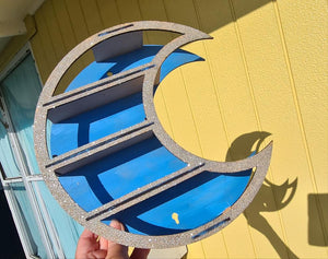 MOON CRYSTAL WALL SHELF