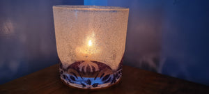 MANDALA GLITTER CANDLE HOLDERS