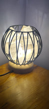 Load image into Gallery viewer, CHOOSE YOUR OWN COLOURS WITH CLEAR QUARTZ CRYSTAL  CAGE LAMP(deep soul cleanser)