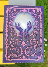 Load image into Gallery viewer, PURPLE ORB TAROT TRINKET BOX