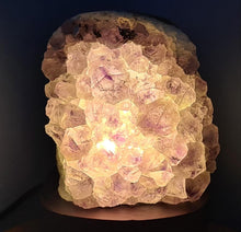 Load image into Gallery viewer, DRUZE AMETHYST CRYSTAL LAMP