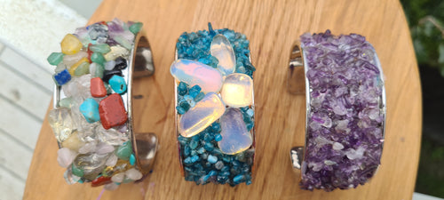 CRYSTAL BRACELETS( made by me)