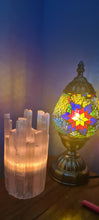 Load image into Gallery viewer, SELENITE CRYSTAL TEA LIGHT CANDLE HOLDER