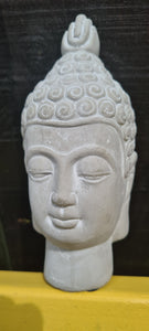 CEMENT BUDDHA HEAD