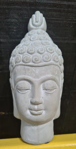 CEMENT BUDDHA HEAD