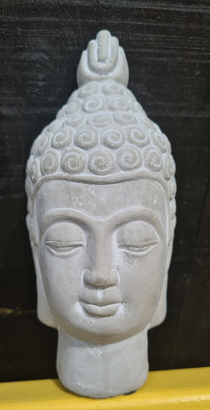 CEMENT BUDDHA HEAD