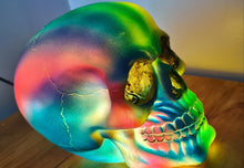 Load image into Gallery viewer, RAINBOW SKULL LAMP